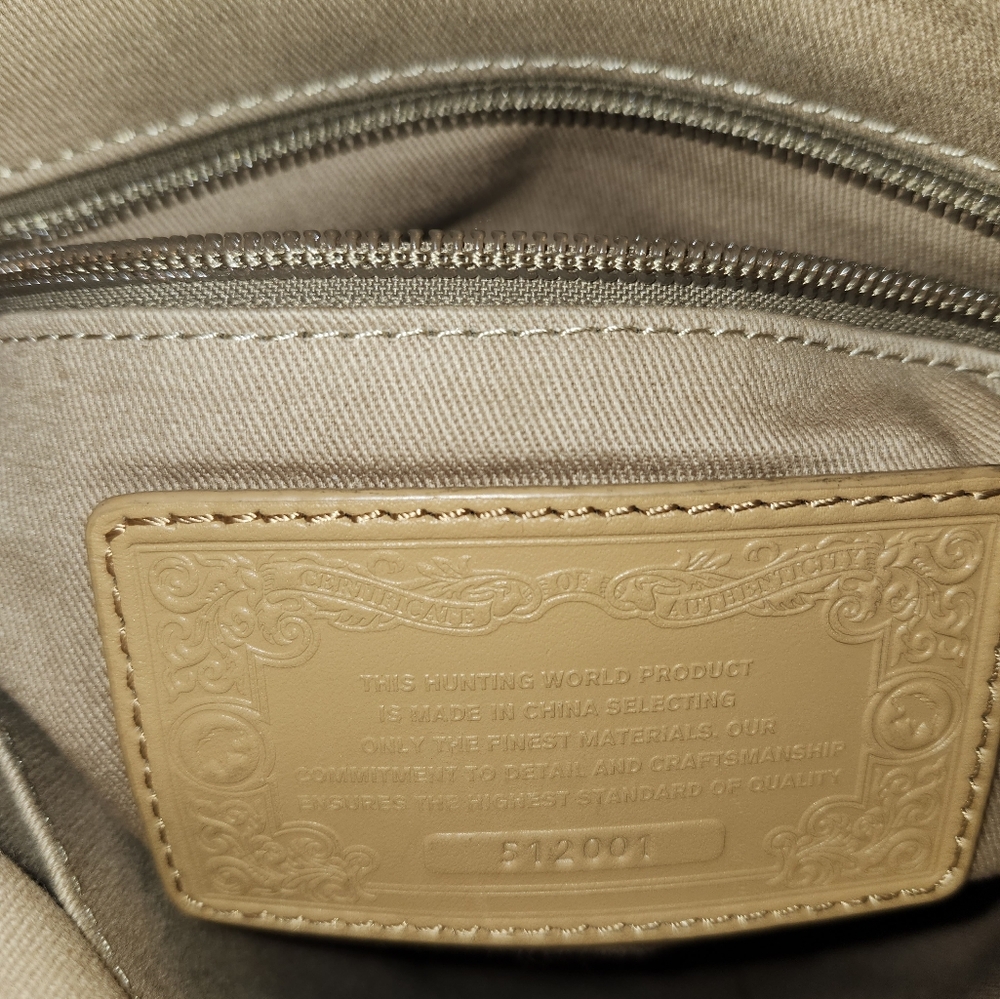 HUNTING WORLD BROWN Crossbody Bag - Picture 4 of 8